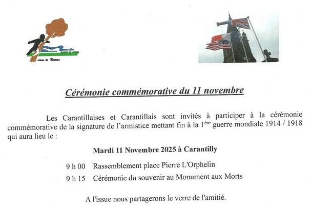 invitation ceremonie 11 novembre 2025 Copier